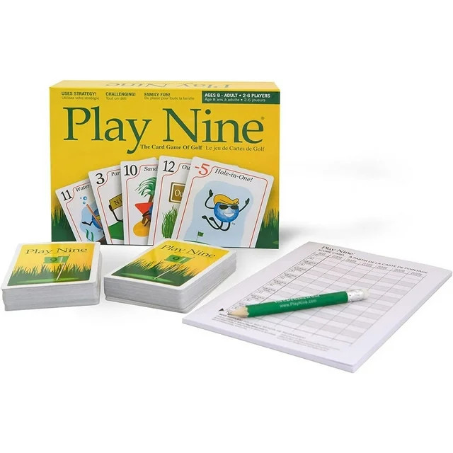 Play Nine - the Card Game of Golf! Casual Family Card Game for Kids and Adults, Ages 8 & Up, 2-6 ... | Walmart (US)