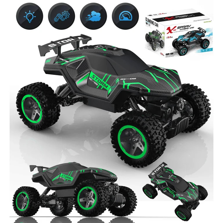 HNH 1:16 RC Monster Truck Cars Toys for Boys, 25+Km/H Remote Control Car, 2.4GHz High-Speed off-R... | Walmart (US)