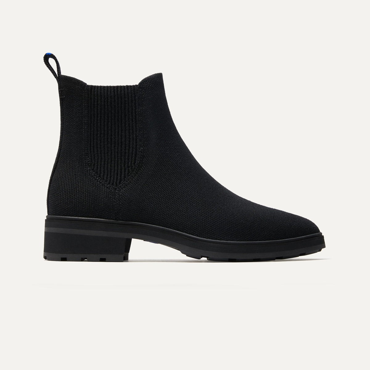 The Utility Boot (Merino) - Onyx Black | Rothy's