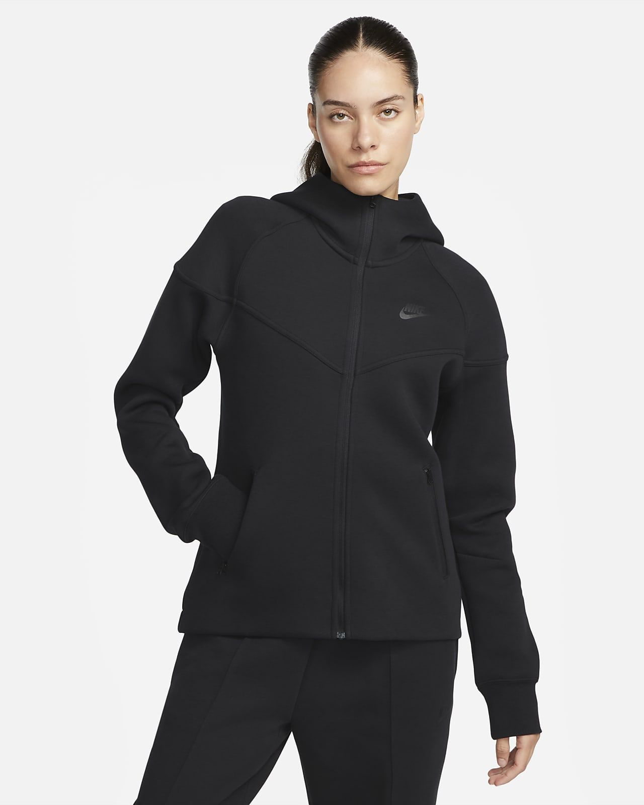 Nike Sportswear Tech Fleece Windrunner Damen-Hoodie mit durchgehendem Reißverschluss. Nike DE | Nike (DE)