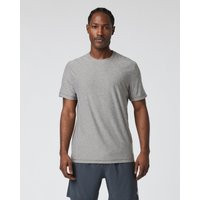 Vuori Strato Tech T-Shirt | Heather Grey | XL | Vuori Clothing (US & Canada)