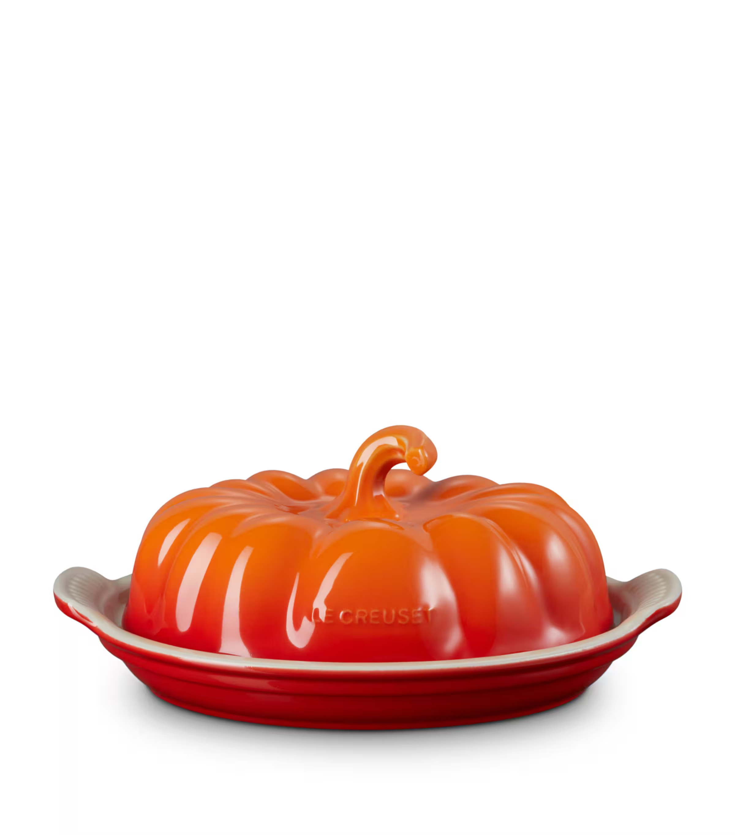 Le Creuset Stoneware Pumpkin Butter Dish | Harrods (US)