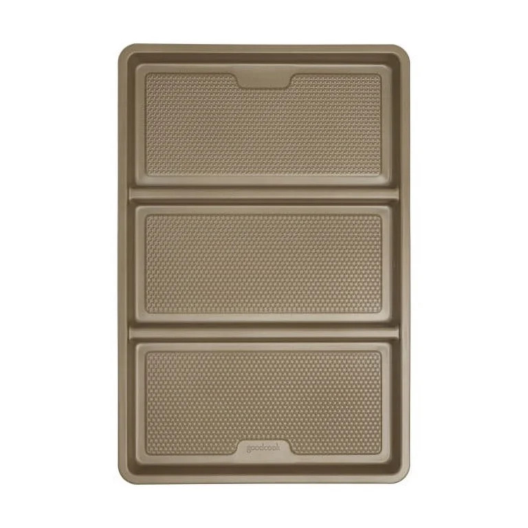 Non-Stick Divided Sheet Pan 11” x 17”, 3-in-1 Meal Prep Baking Pan, GoodCook | Walmart (US)