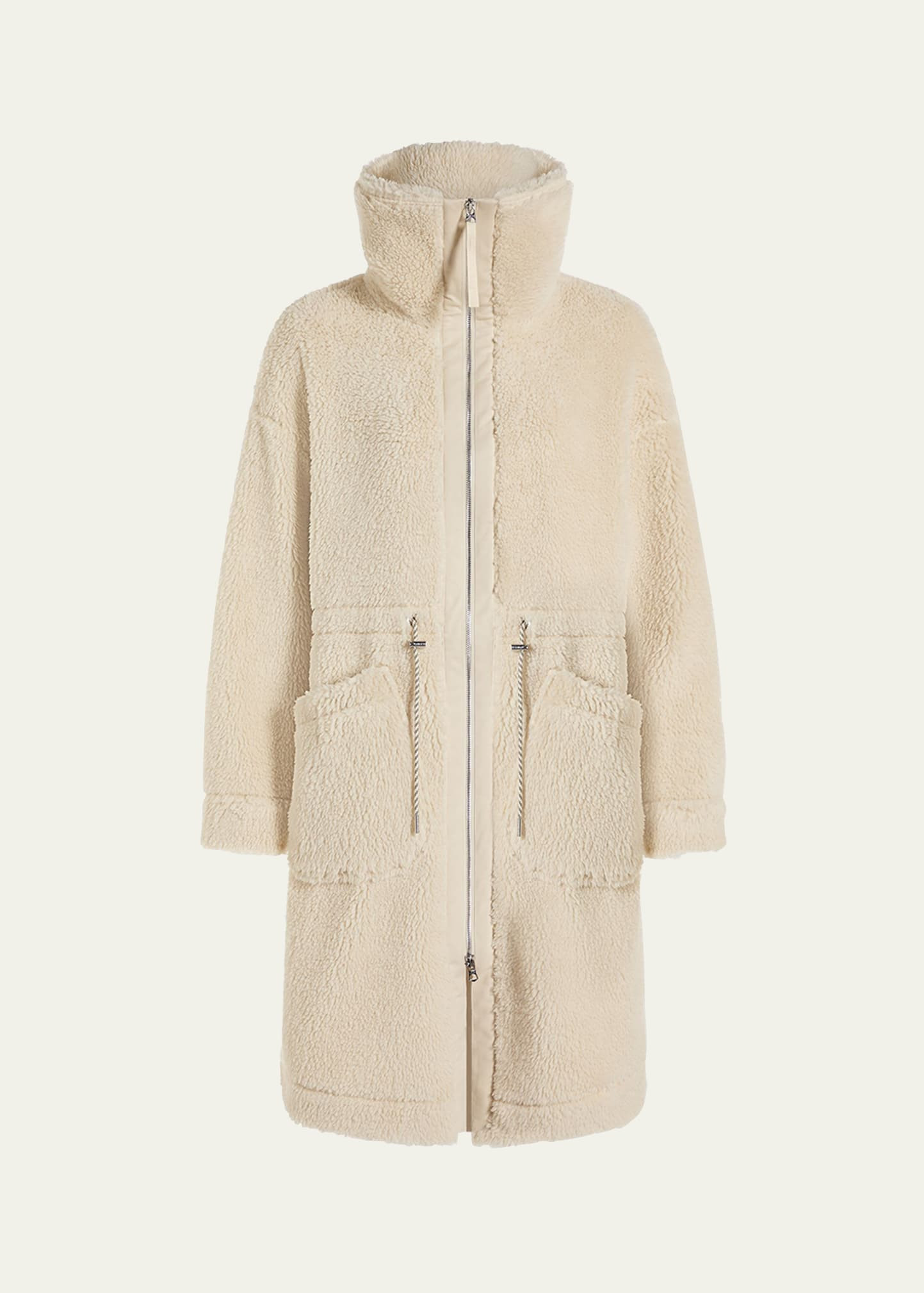 Varley Logan Sherpa Coat | Bergdorf Goodman