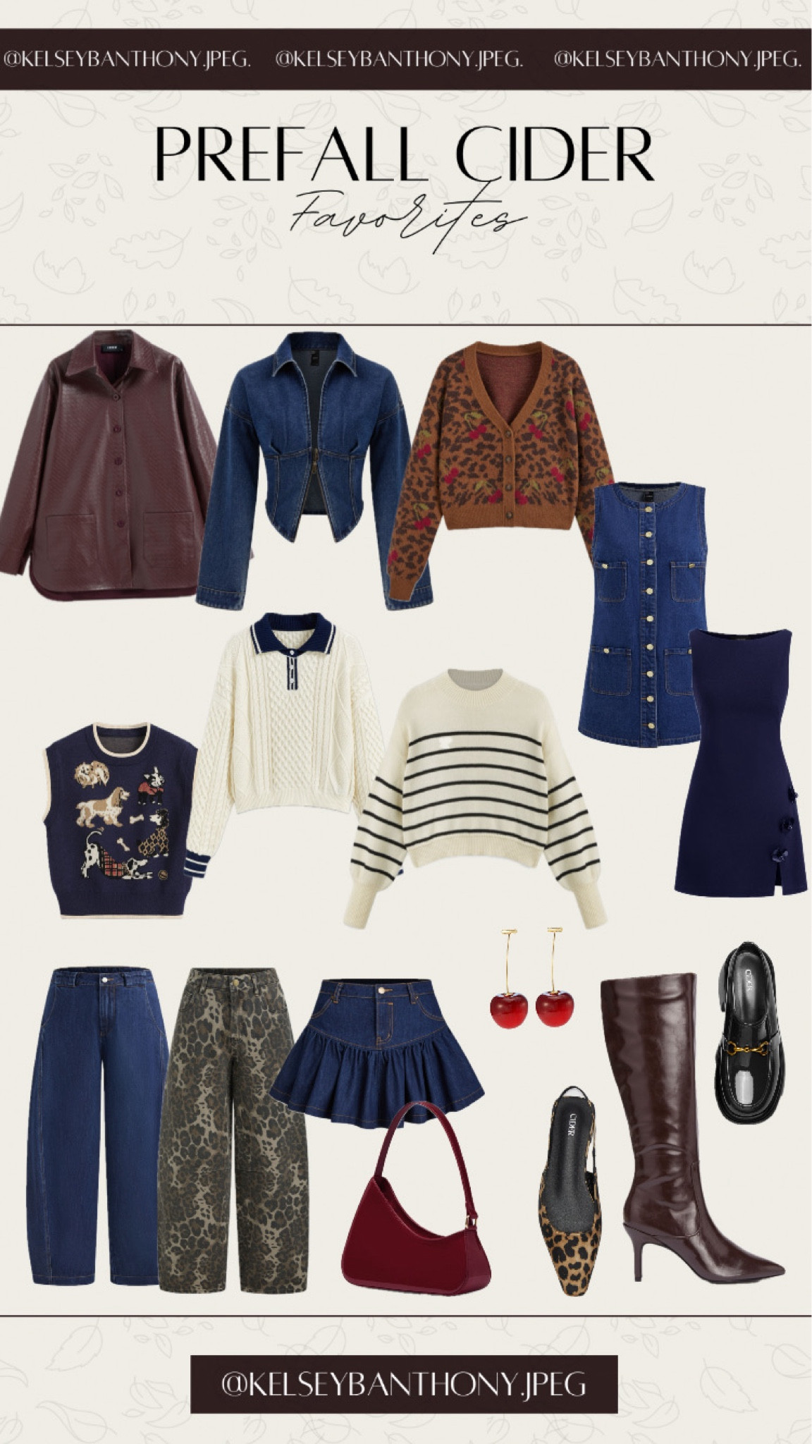 🍂 Sippin’ on my pre-fall cider faves, bringing all the cozy vibes with leopard prints and denim trends! 🍎🧣🍁 Who else is excited for fall layers and bold patterns? #LeopardLover #DenimDays #PreFallVibes #FallFashionTrends #CiderSeason #CozyStyle #FallLayers #LeopardPrint #DenimTrend #OOTD #FashionInspo #FallFavorites #CasualChic

#LTKFallSale #LTKStyleTip #LTKSeasonal