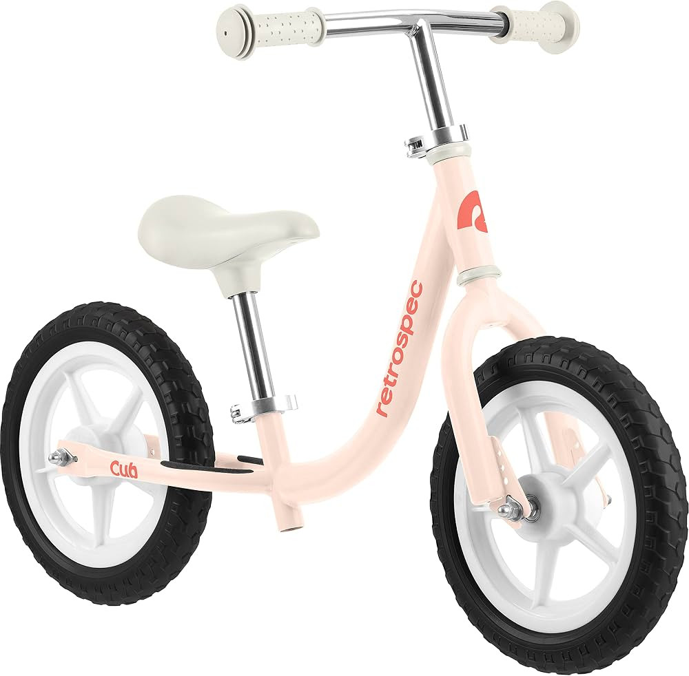 Retrospec Cub Toddler 12" Balance Bike, 18 Months - 3 Years Old, No Pedal Beginner Kids Bicycle f... | Amazon (US)
