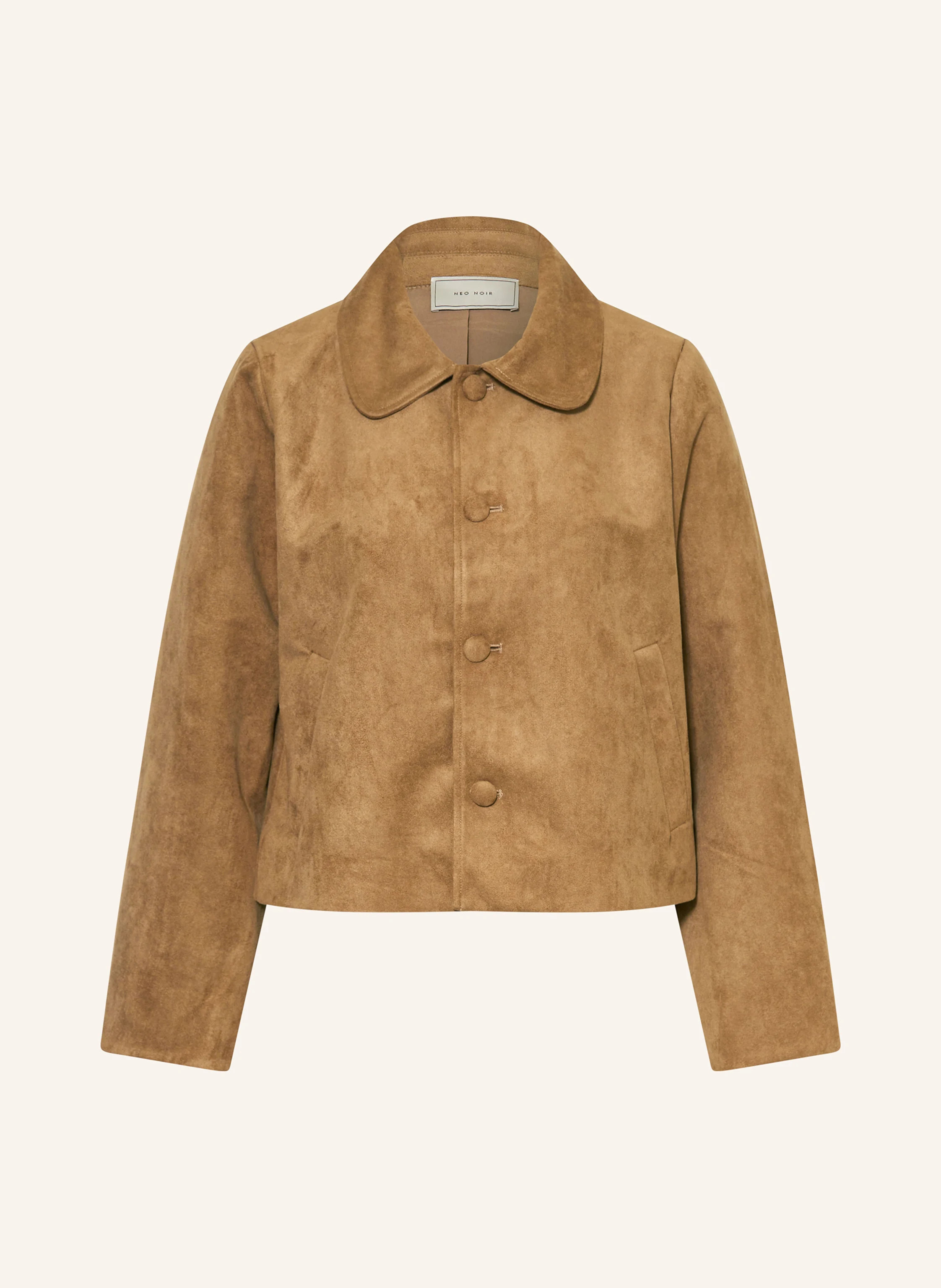 NEO NOIR Kastenjacke NILO in Lederoptik in cognac | Breuninger (DACH)