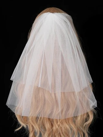 Solid Bridal Veil | SHEIN