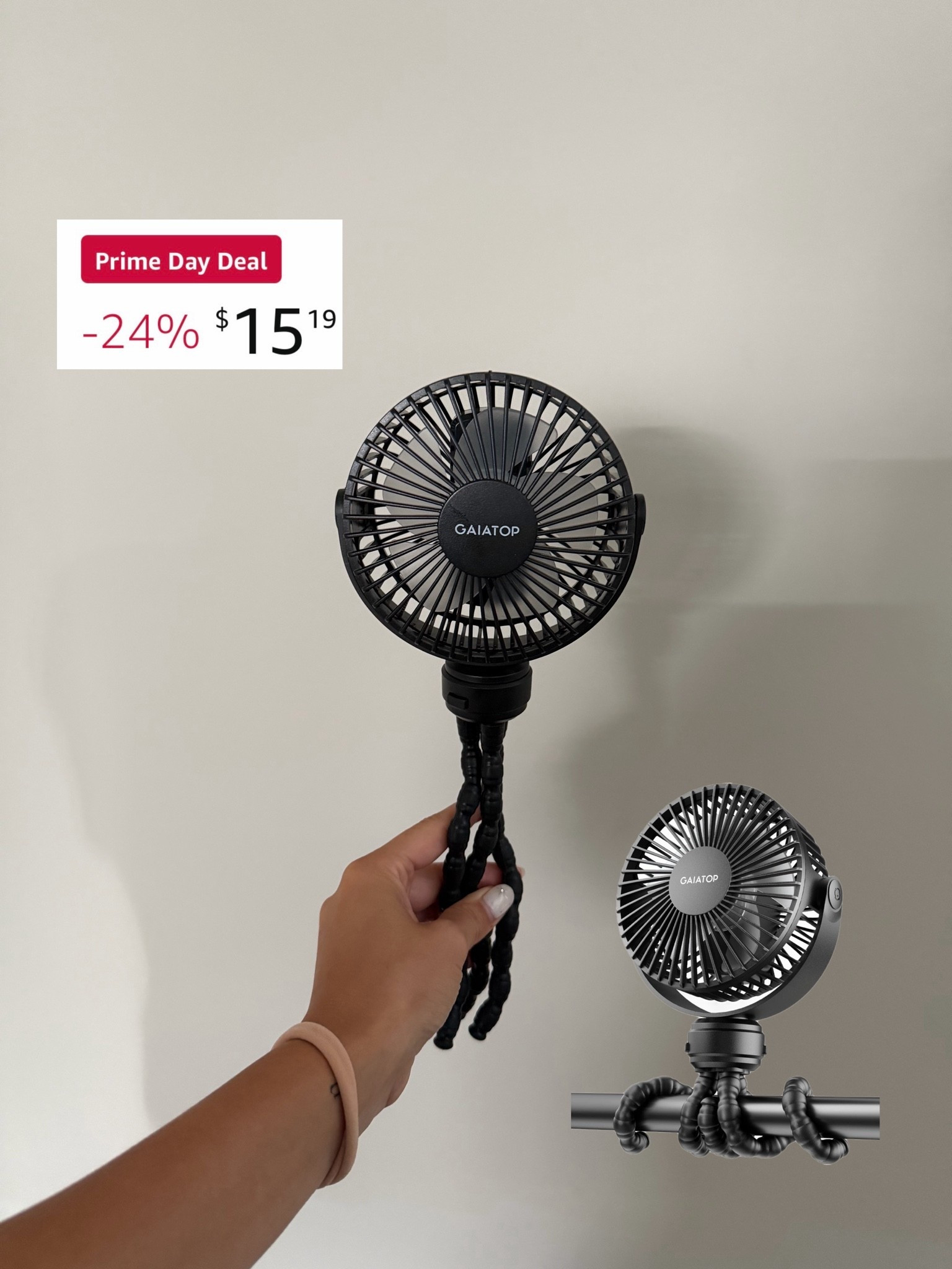 Portable fan that attaches to anything!

#LTKmomlife