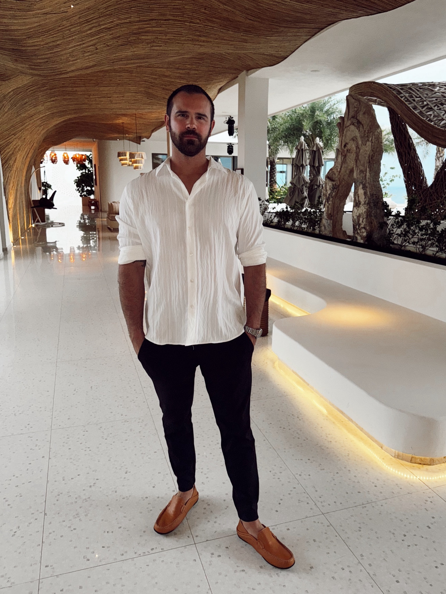 Give it up for zaddy. Regular fit size large.  Men’s resort fashion! 

#LTKtravel #LTKswim #LTKworkwear