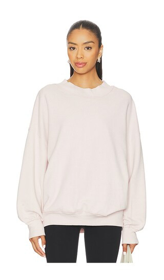 Free People x We The Free Palm Springs Turtleneck In Mauve Chalk in White. - size S | Revolve Clothing (Global)