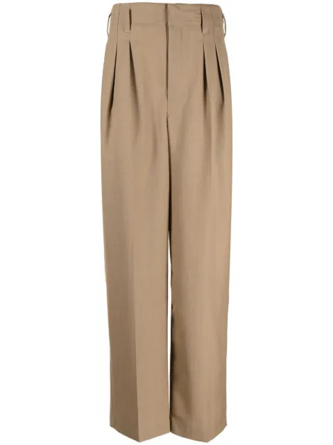 Lemaire straight-leg Tailored Trousers - Farfetch | Farfetch Global