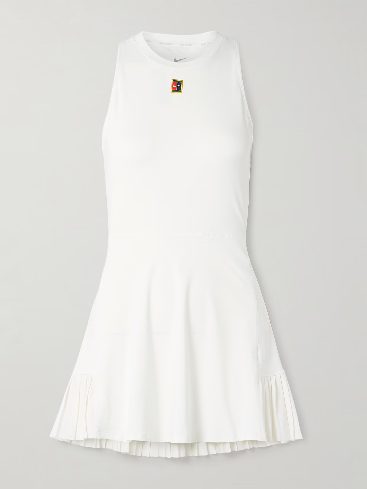 Nike - + Wimbledon Nikecourt Slam Paneled Dri-fit Tennis Dress - White | NET-A-PORTER (US)