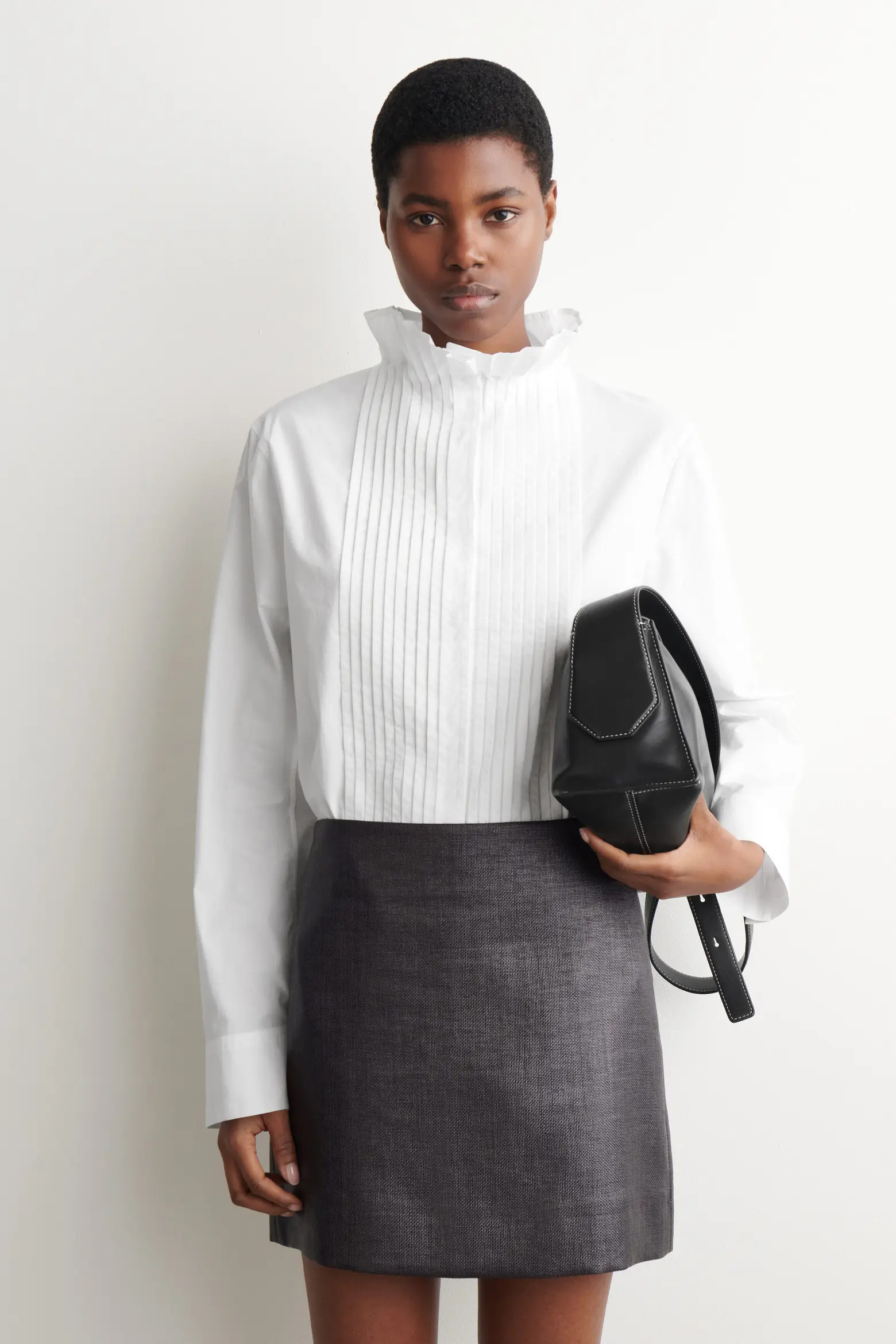 Pintucked Cotton Blouse (Women) | Nordstrom | Nordstrom