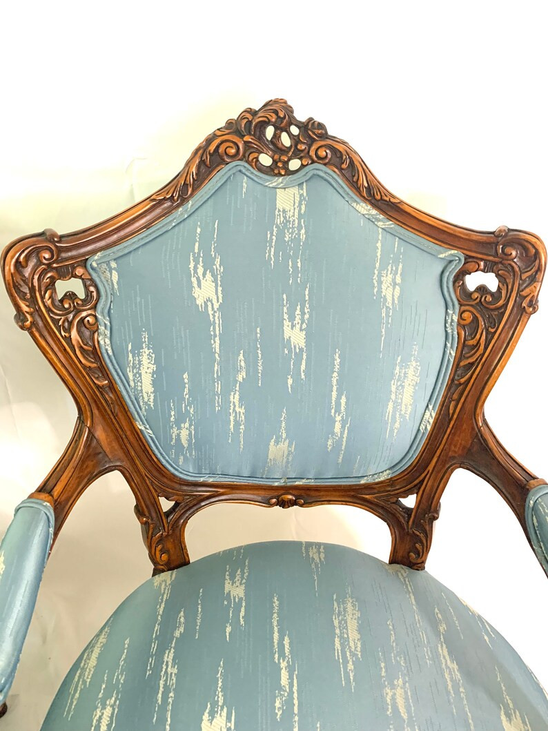 Pair of Antique Rococo Louis XV Chairsparlor Chairs Bergere | Etsy | Etsy (US)