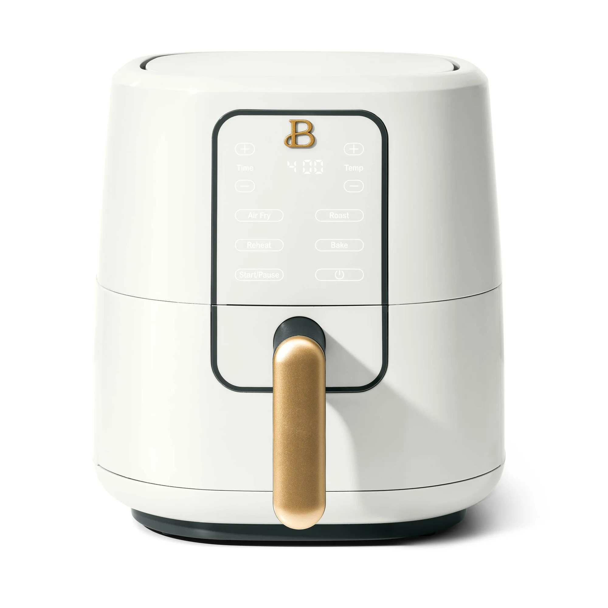 Beautiful 3 Qt Air Fryer with TurboCrisp Technology, EverGood Ceramic Nonstick Coating, White Ici... | Walmart (US)