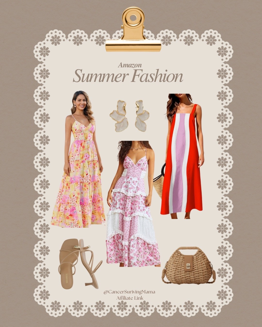 amazon summer fashion finds that look way more expensive than they are 🤍 from vacation dresses + matching sets to beach outfits, resort wear, woven bags, sandals & elevated amazon accessories

perfect for summer vacations, beach trips, brunch outfits, coastal outfits, resort outfits, wedding guest dresses, european summer style & everyday summer fashion ☀️

comment AMAZON ↓ for links to all my favorite finds!

amazon fashion, amazon summer fashion, summer outfits, vacation outfits, beach vacation outfits, resort wear, coastal fashion, women’s fashion, matching sets, summer dresses, floral dresses, maxi dresses, amazon finds, affordable fashion, spring summer outfits, tropical vacation outfits, neutral outfits, colorful dresses, woven handbags, summer sandals, vacation style, outfit inspo, amazon best sellers, european summer outfits, chic summer outfits, trendy amazon fashion, mom fashion, affordable amazon finds

#LTKootd #LTKgrwm #LTKTravel