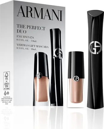 ARMANI beauty Eye Tint & Vertigo Lift Mascara Set $70 Value | Nordstrom | Nordstrom