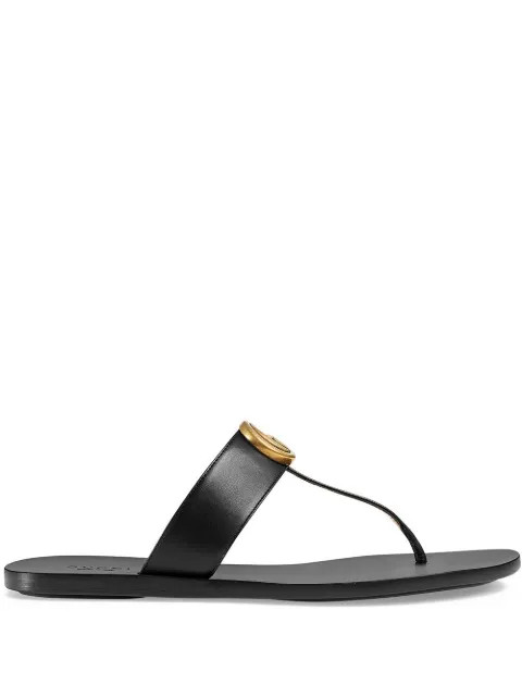 Gucci Zehensandalen Mit Doppel G - Farfetch | Farfetch Global