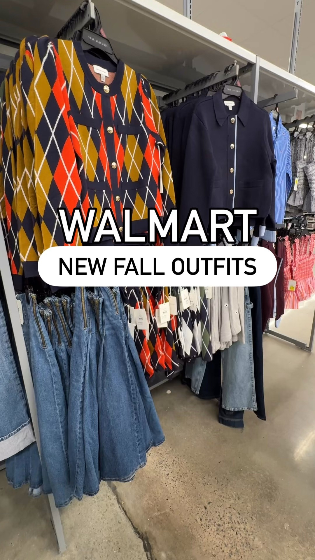 Instagram reel, Walmart style, Walmart fashion, Walmart new arrivals, fall outfits from Walmart, free assembly, sweater skirt

#LTKgrwm #LTKootd #LTKNYFW