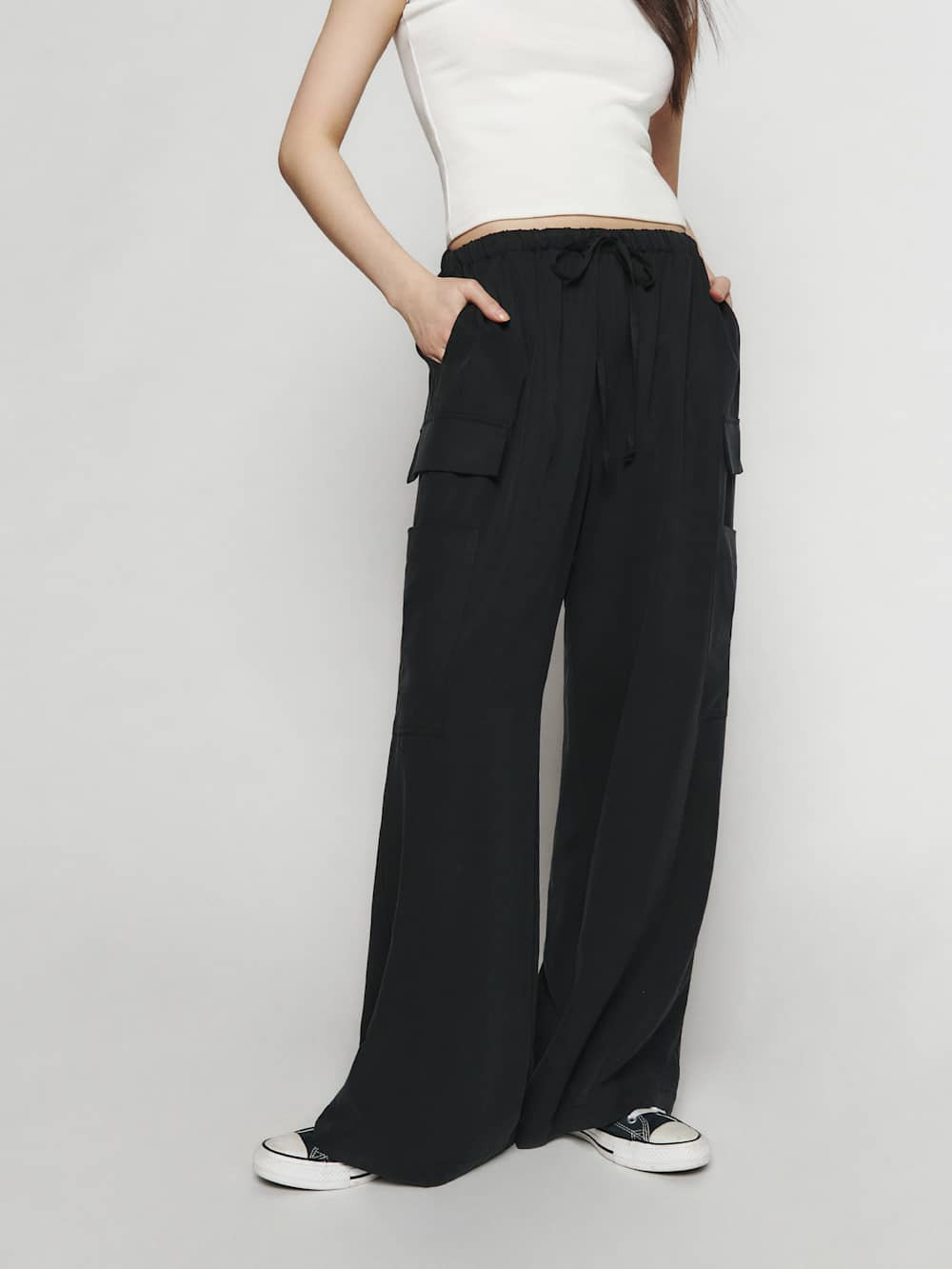 Ethan Twill Pant | Reformation (Global)