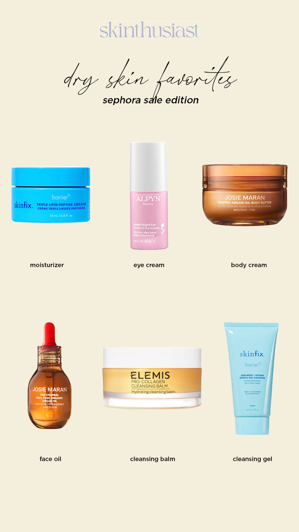 A few of my favorite skincare products for dry skin (all available in the Sephora salshame

#LTKSeasonal #LTKBeauty