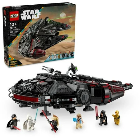 LEGO Star Wars The Dark Falcon Building Set, Star Wars Toy with 8 Minifigures, Birthday Gift for Kids, 75389 | Walmart (US)