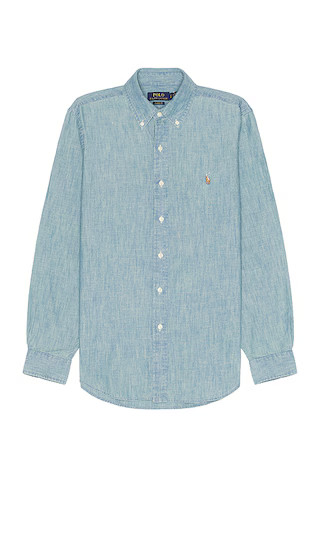 Denim & Chambray Sport Shirt in Chambray | Revolve Clothing (Global)