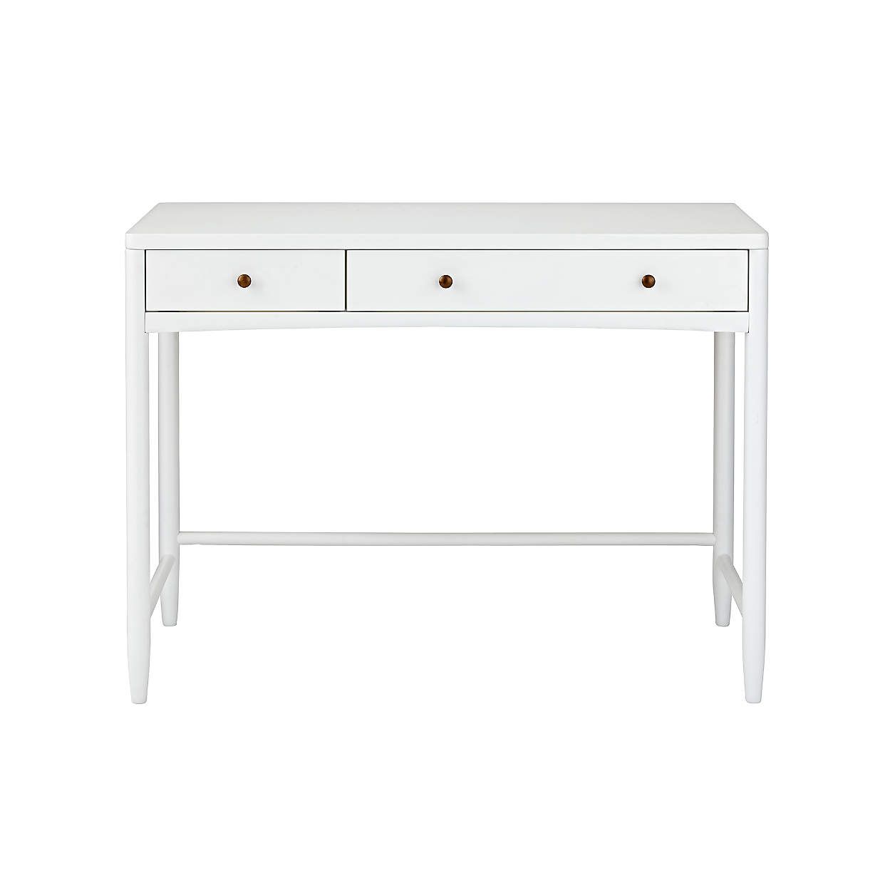 Hampshire Kids White Desk + Reviews | Crate & Kids | Crate & Barrel