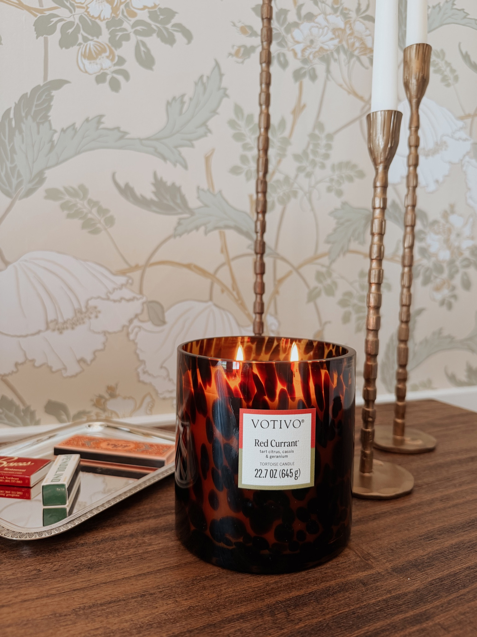 The dreamiest candle that really makes a statement in my foyer 🌞 Smells heavenly, too @Votivo #ad 

#LTKSeasonal #LTKHome #LTKMothersDay