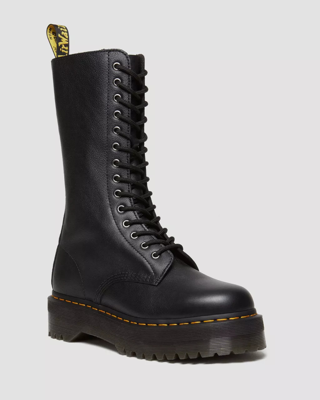1B99 Pisa Leather Mid Calf Lace Up Boots | Dr. Martens