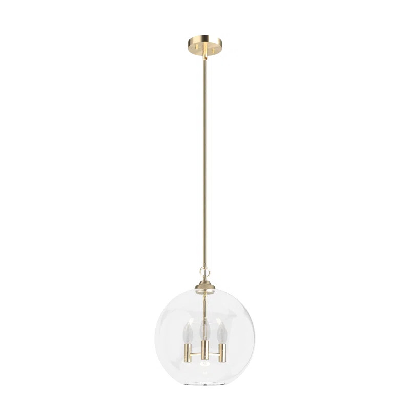High Oaks 3 Light Globe Pendant | Wayfair North America