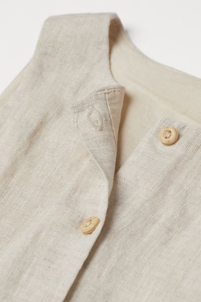 Sleeveless Cotton Romper Suit | H&M (US + CA)
