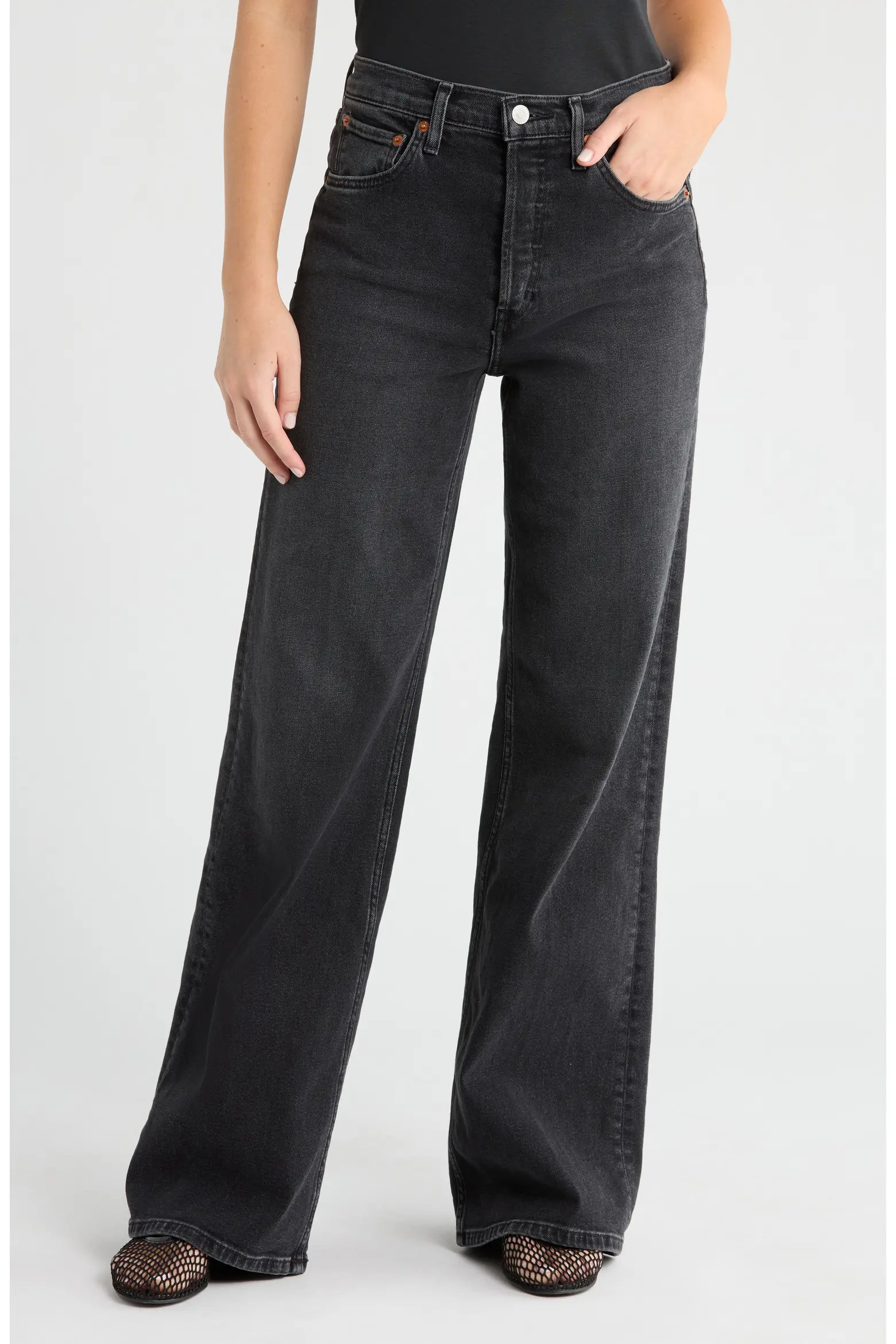 High Waist Wide Leg Jeans (Women) | Nordstrom | Nordstrom