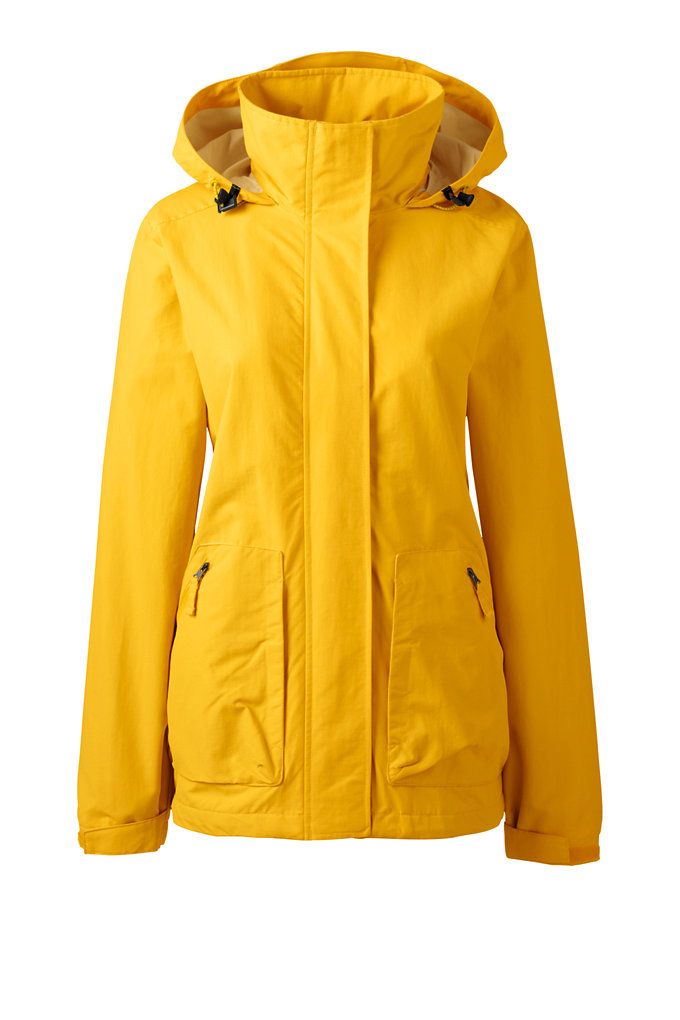 Women's Outrigger Fleece Lined Jacket - Lands' End - Yellow - XL | Lands' End (US)