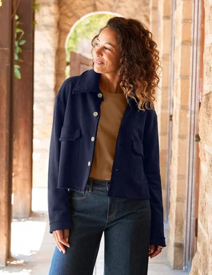 ROWAN Classic Navy, Triple Terry Classic Navy / M | Frank & Eileen