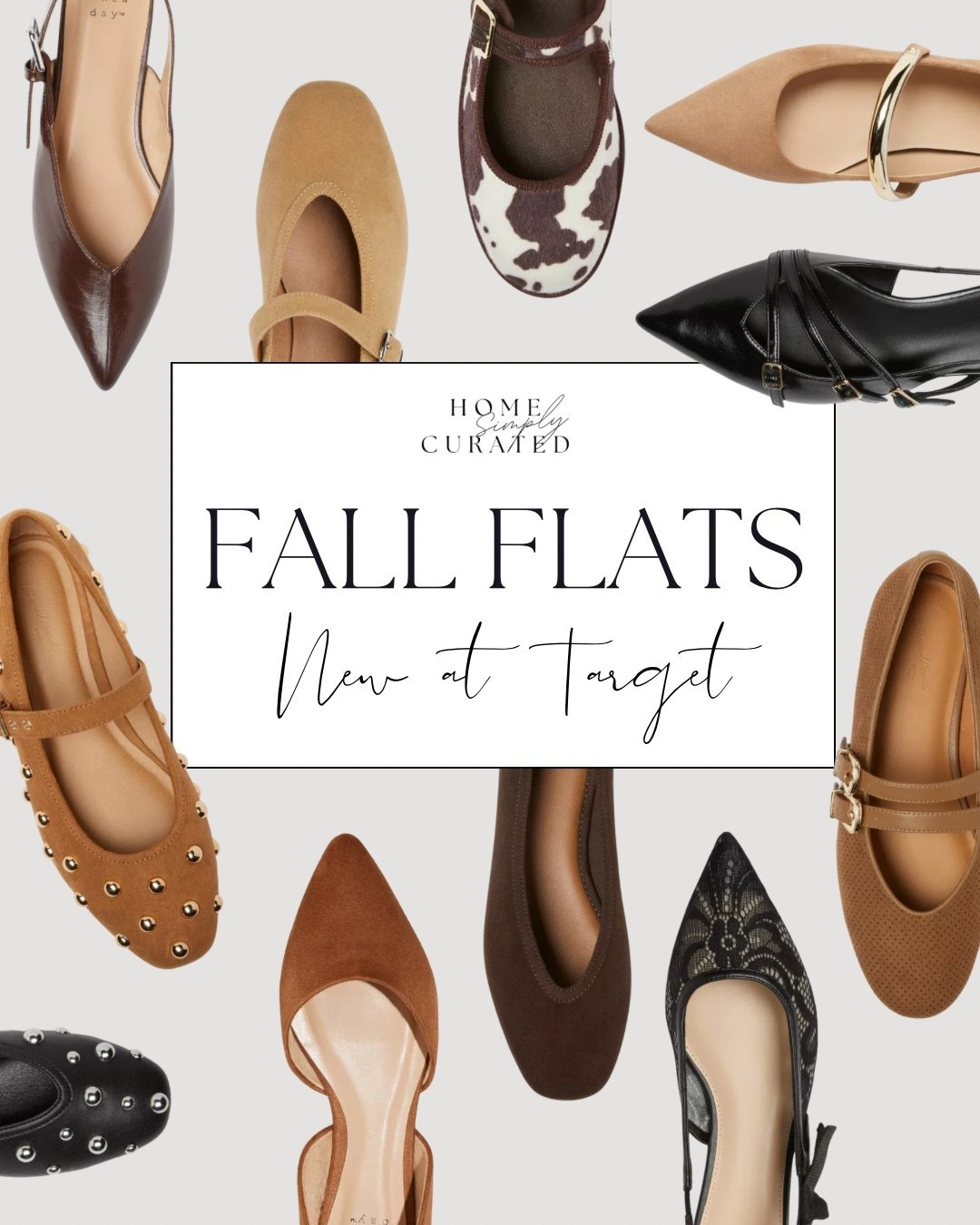 NEW! Fall Flats at Target! 

Fall Fashion
Fall Shoes

#LTKautumn #LTKShoeCrush #LTKFindsUnder50