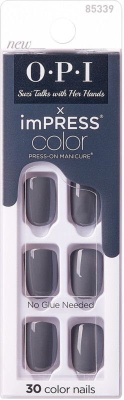 Suzi Talks With Her Hands imPRESS Color X OPI Press-On Manicure | Ulta