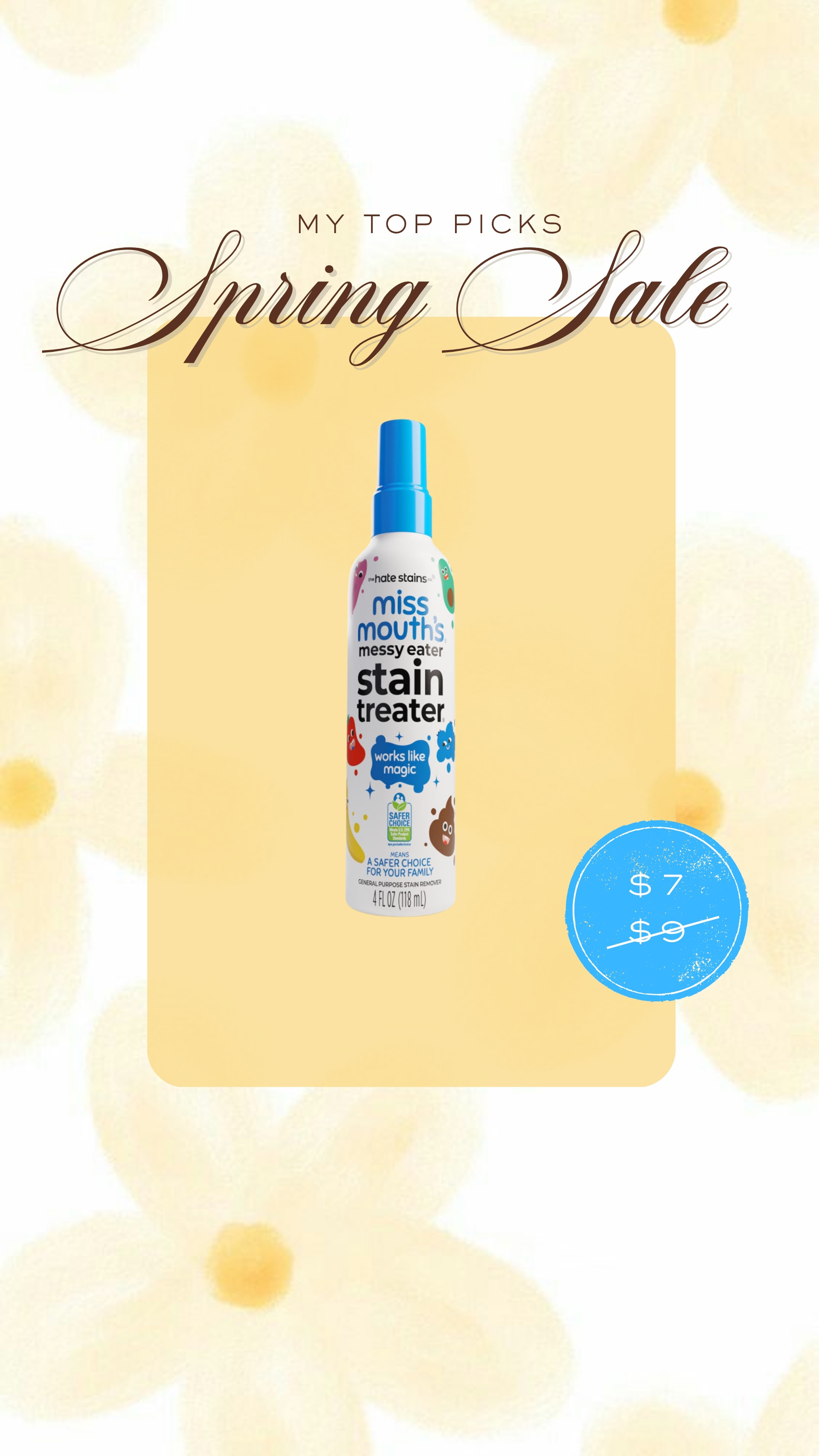 Our favorite stain spray is on sale - including the refills!

amazon finds, amazon kids, amazon spring sale  

 #LTKSaleAlert