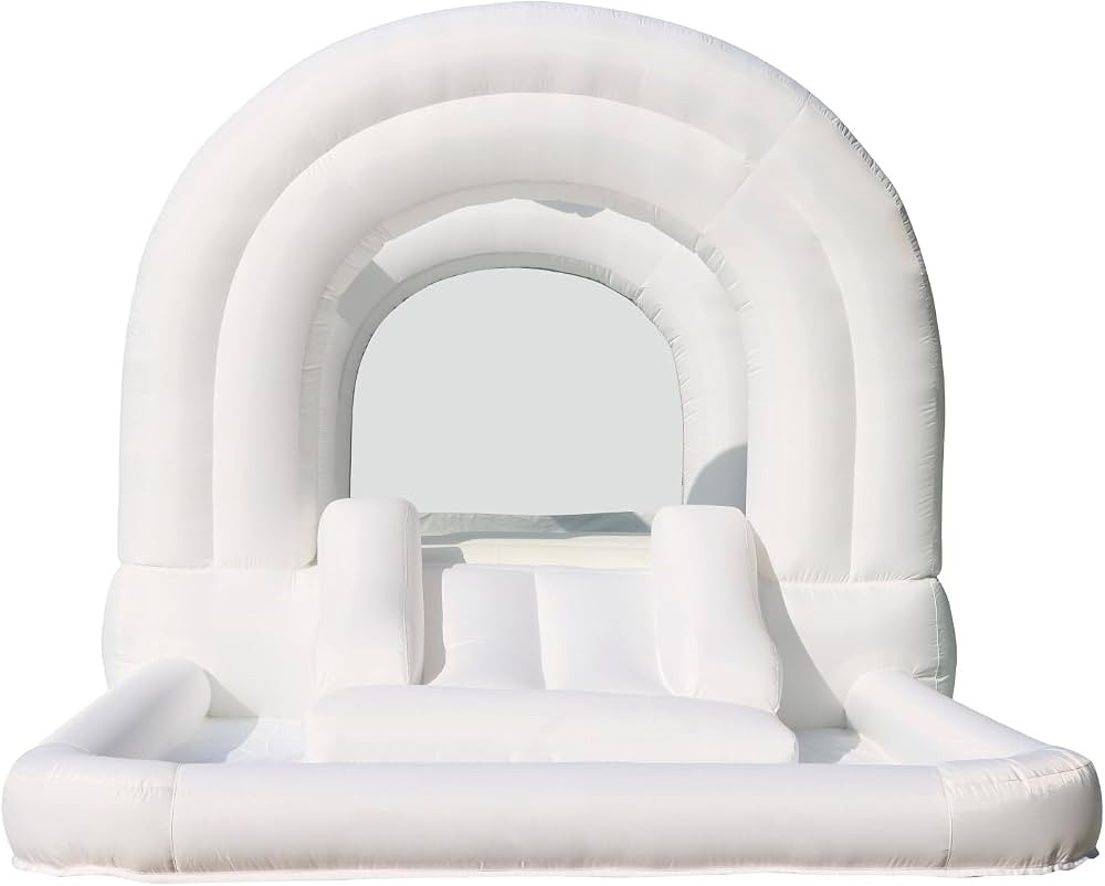 Bounceland Daydreamer Cloud Bounce House w/Ball Pit, Neutral Bouncer with Slide, 11.8 ft L x 6.9 ... | Amazon (US)