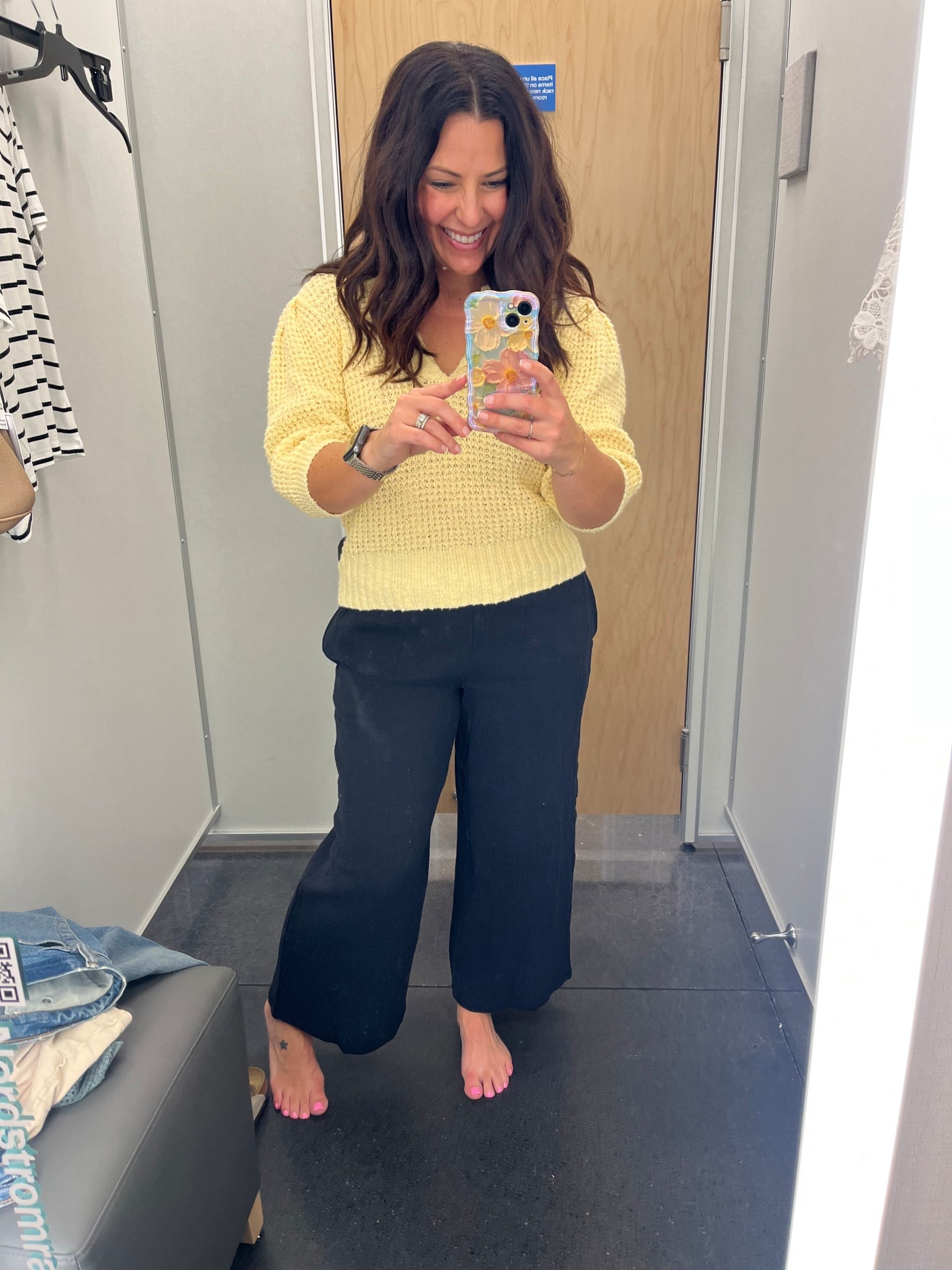 I’m slowly updating my closet for spring. This puff sleeve top is so good! I can’t wait to wear it! I also linked a more affordable option. 
I’m wearing a small in both my top and pants. My gauze linen pants are pull on with an elastic waistband, under $25 and I highly recommend snagging these before the sell out. They come in 3 colors, are petite friendly, and sizes XS-XL. I am 5’2” 135-140 lbs, standard 4/27 and the small fit great!

#LTKPetite #LTKOver40 #LTKSpringSale