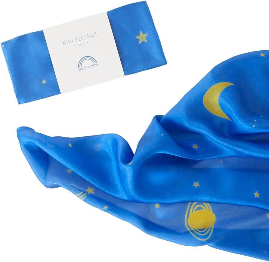 Sarah's Silks Enchanted Mini Playsilks | Creative Waldorf Toys for Open-Ended Play (Starry Night) | Amazon (US)