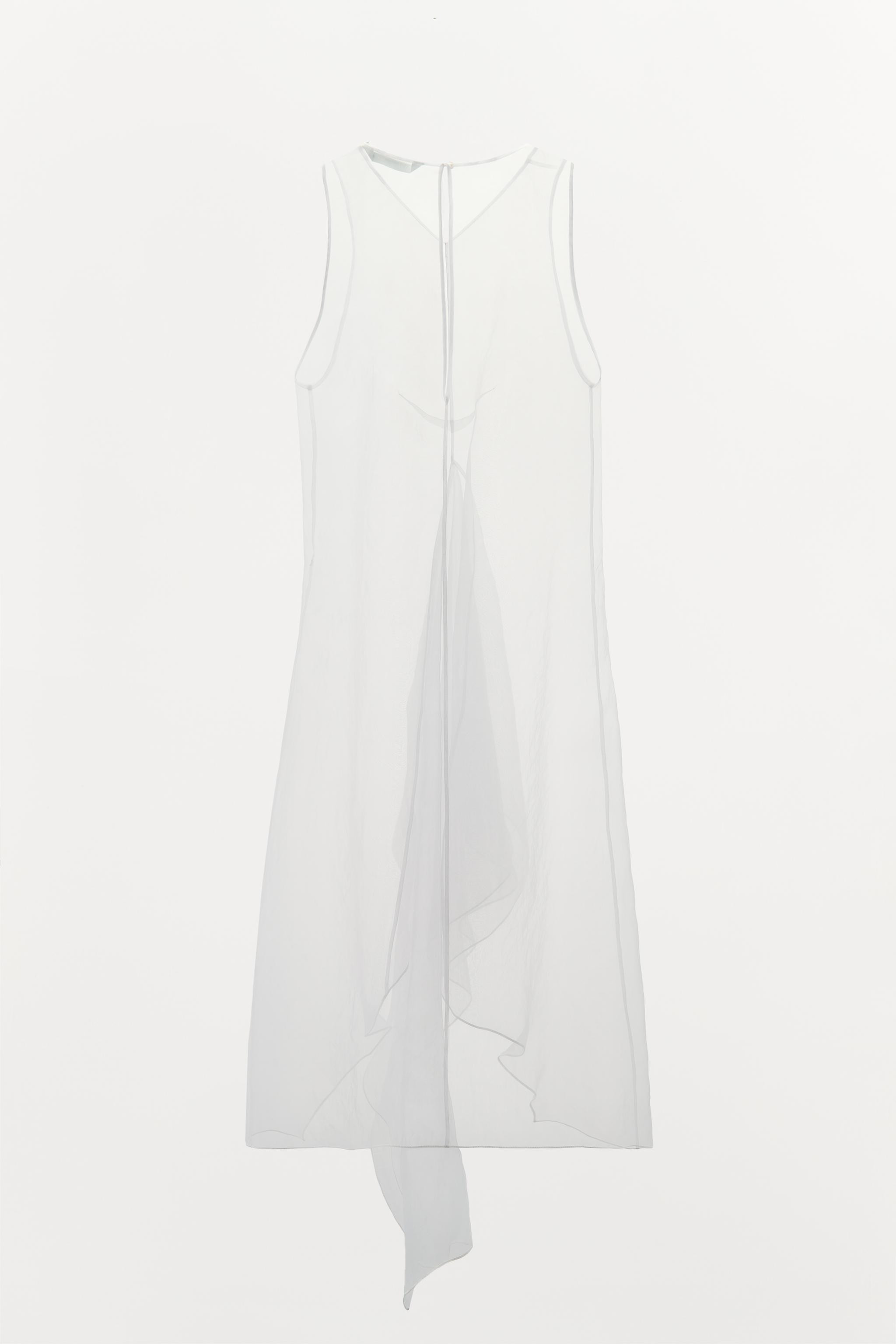 ZW COLLECTION ORGANZA VOLUME DRESS | Zara US