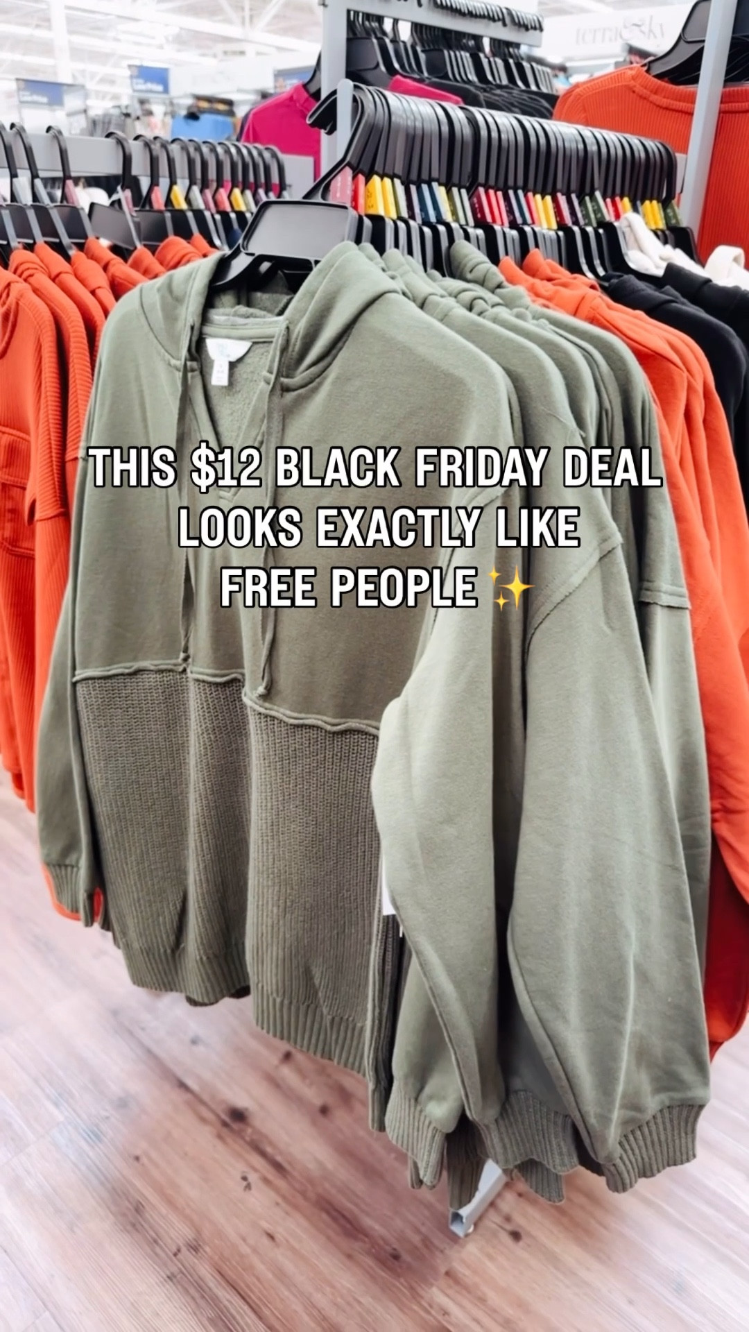 Free People inspired hooded pullover for only $12 during Black Friday! The fit, the texture, the oversized cozy look — this one feels so high-end without the price tag. Perfect for fall errands, school drop-off, or weekend chill outfits.

#LTKFinds #LTKSale #LTKBlackFriday #AffordableFashion #FreePeopleLookForLess #CozyOutfits #WalmartFashion #BudgetFinds #FallStyle #HolidayStyle #FrugalRetailTherapy

#LTKSaleAlert #LTKCyberWeek #LTKFindsUnder50