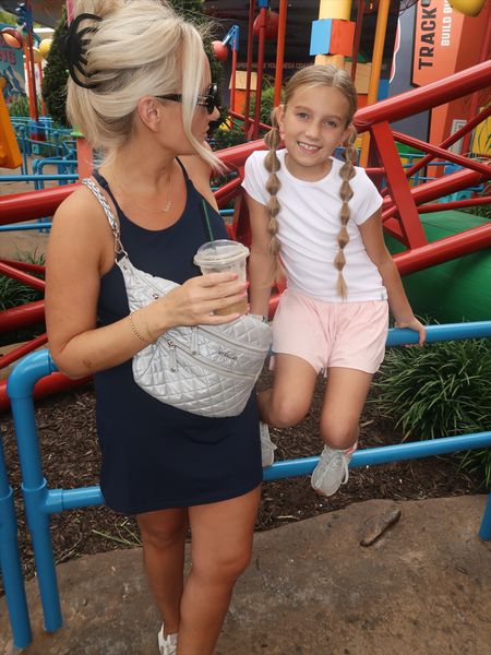 We’re Amazon girlies today! Rileys skorts come in a pack of 3 and my dress comes in a ton of colors. This bag is amazing and it’s big enough that it covers my belly after I’ve eaten park food all day 😂

Disney outfit. Amazon activewear. Amazon Disney must haves. Amazon sunglasses. 

#LTKtravel #LTKstyletip #LTKfindsunder50