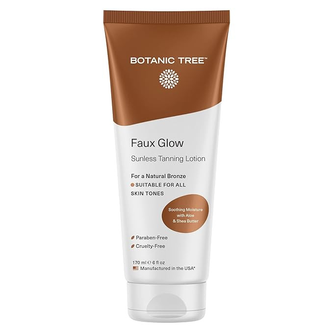 Botanic Tree Self Tanner-Organic Sunless Tanner for Natural-Looking Fake Tan-Herbal Self Tanning ... | Amazon (US)