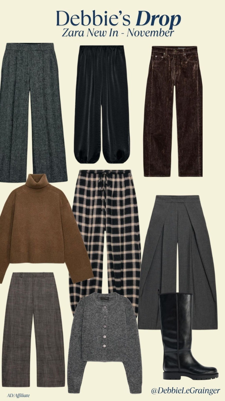 Great alternative trouser options in the Zara new in section! 

#LTKuk #LTKautumn #LTKwinter