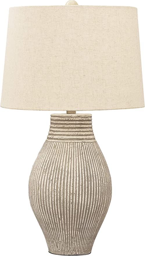 Signature Design by Ashley L235634 Layal Paper Table Lamp, Black | Amazon (US)