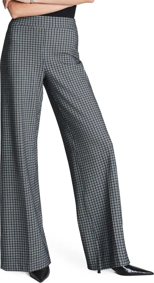 SPANX® Ponte Wide Leg Jacquard Pants | Nordstrom | Nordstrom
