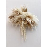 Medium Pampas Grass & Palm Wall Decor, Wedding Arch Backdrop Decor, Wedding Decor, Boho Arrangement | Etsy (US)